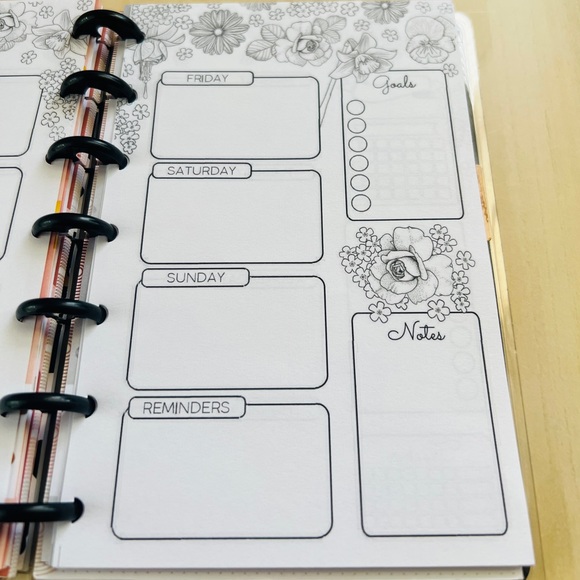happy planner mini size inserts weekly layout - Picture 2 of 3